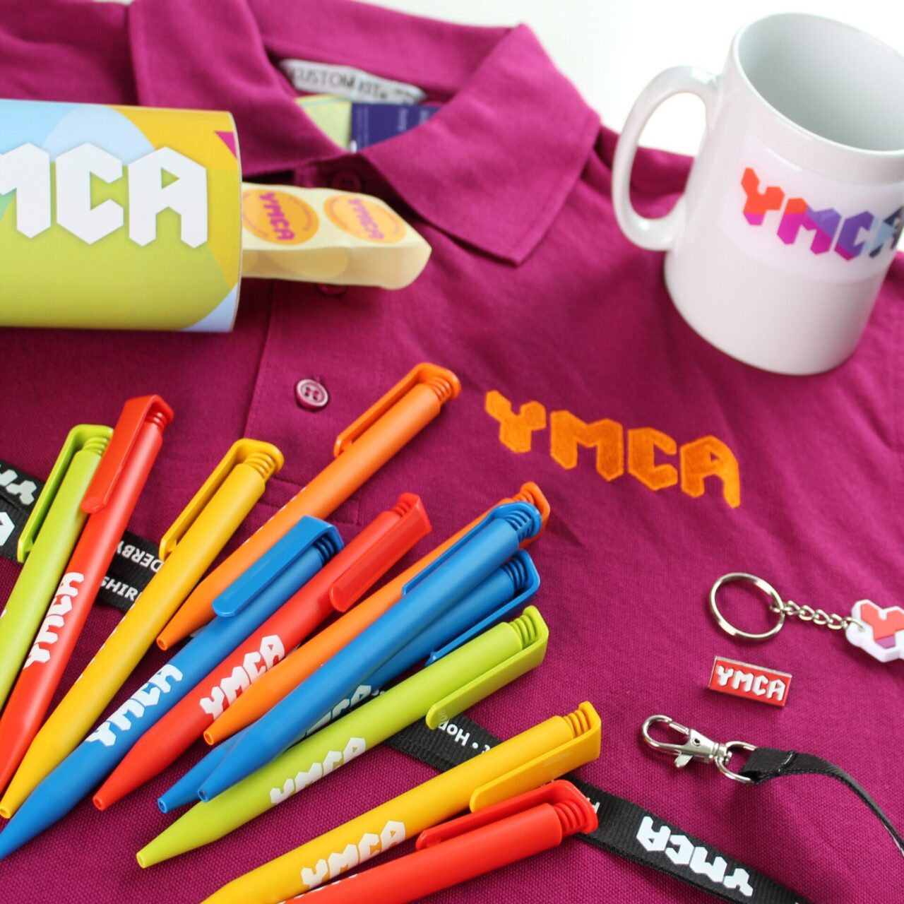 YMCA colour merchandise