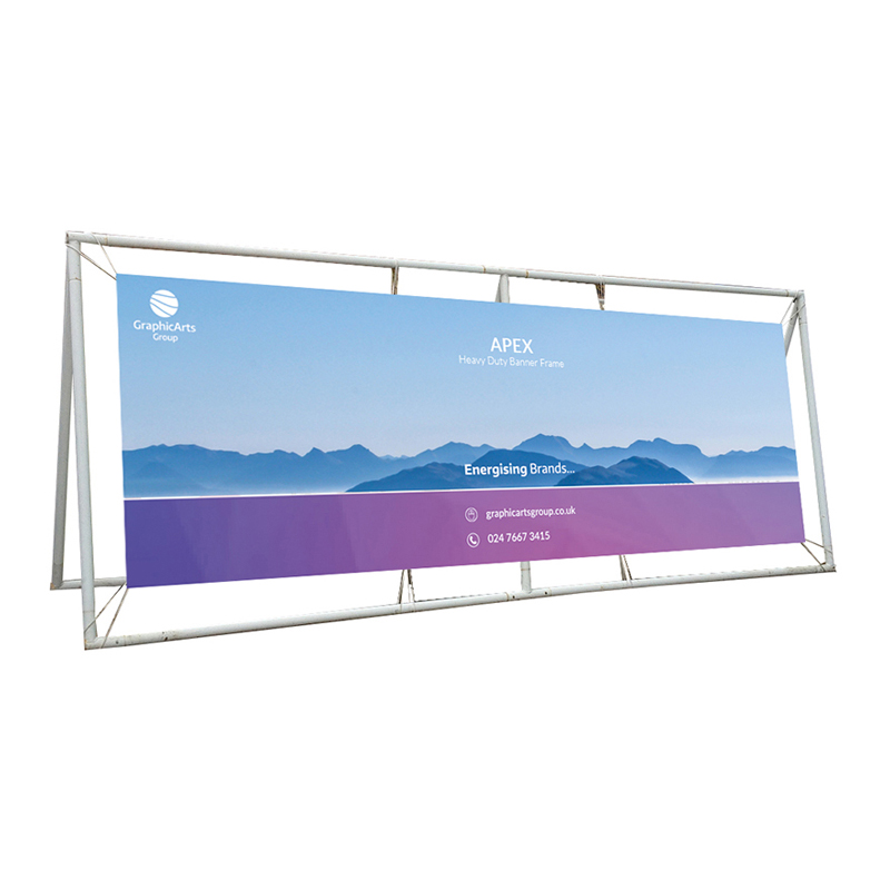 Apex Heavy Duty Banner Frame Graphic Arts Group