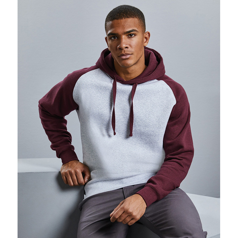 Hooded Baseball Sweatshirt
