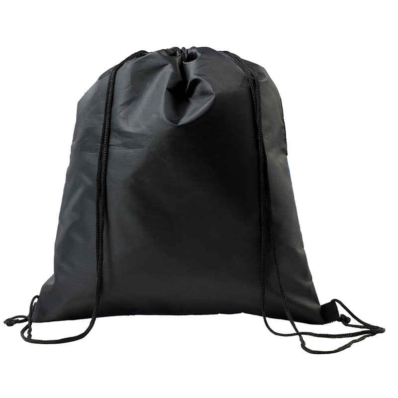 Polyester drawstring backpack with COB light