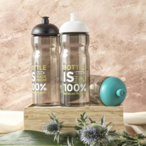 eco friendly drinks bottles made with prevented ocean plastic