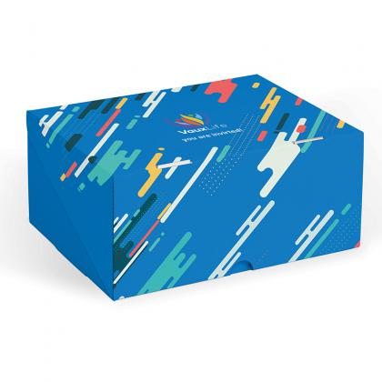 Genie Packaging - Medio Box - White (Full Colour Print) 